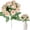 E, variant on 1 Bundle Artificial Mini Rose Bunch 12 Heads Faux Small Silk Rose Flowers for Wedding Centerpiece Vase Home Table Decor 30cm, Clearance Red