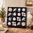 thumbnail image 4 of Qwtwty 46 Pcs Christmas Ball Ornaments Set, Shatterproof Christmas Hanging Baubles for Home Party Wedding Holiday Decor, 4 of 7
