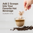 thumbnail image 4 of Crema de café con colágeno desnudo - Crema de colágeno caramelo para café - Sin lácteos, sin gluten, sin OGM - Apoya el cabello, la piel y las uñas - 40 porciones, 4 of 5