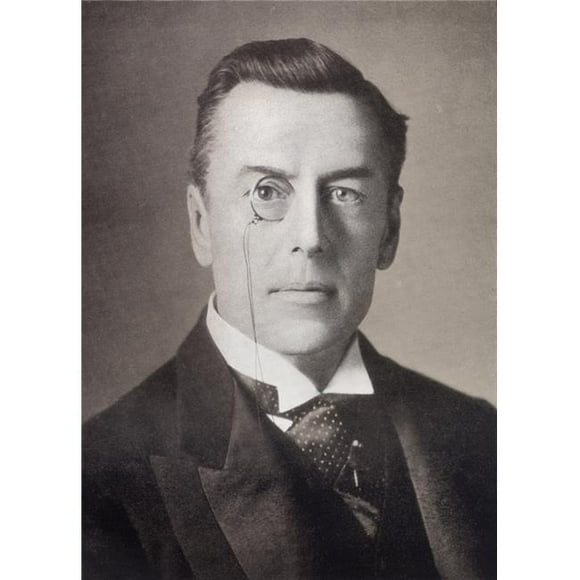 Posterazzi Joseph Chamberlain 1836 to 1914 Influential British Businessman, Politician, & Statesman From The Book South Africa & The Transvaal War, Volume 1 by Louis Creswicke Published