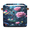 Multicolor 2, variant on CURLYOOT 13 x 13 Inch Cube Storage Bin, Seashell Starfish Shell Fabric Storage Cube Baskets, Closet Shelves Foldable Bins with Leather Handles for Home Organizer