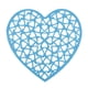 thumbnail image 5 of 1 paquete de artesanías de espuma en forma de corazón para vajilla, ventana, puerta, cortina de cadena, boda Azul Zulema Decoración colgante de forma de corazón, 5 of 8