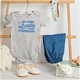 thumbnail image 3 of US Air Force My Mom Defending Freedom Romper Boys or Girls Infant Baby Brisco Brands 12M, 3 of 6