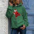 thumbnail image 2 of Hauts de Noël pour Femmes, Chandails Décontractés de Noël pour Femmes, Hauts à Capuche, Chandails Imprimés pour Dames, Blouse, T-Shirt, 2 of 4