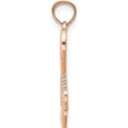 thumbnail image 2 of 14K Rose Gold Polished Tassle Hearts Pendant (22.95 X 8.2) Made In United States k7114r, 2 of 5