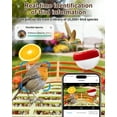 thumbnail image 3 of Smart Bird Feeder with 2K Camera, Solar Powered Wireless Birds House with APP Control, Night Vision, Motion Detection Alerts, IP65 Outdoor Birdfeeder for Backyard Garden Bird Watching, 3 of 7