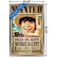 thumbnail image 3 of Netflix One Piece - Luffy Wanted Wall Poster, 22.375" x 34" Framed, 3 of 4