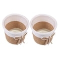 thumbnail image 3 of STOBOK Paper Rope Woven Flowerpot Multi-Color Decorative Planter for Home and Office 2Pcs, 3 of 7