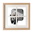 thumbnail image 1 of Panda Tunnel Walking Space Pantalla de escritorio de pared de marco 4 aperturas, 1 of 4