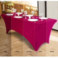 thumbnail image 4 of Mantel Utopia Kitchen Spandex, paquete de 2 unidades [180 x 75 x 75 cm, fucsia], 4 of 9