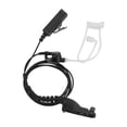 thumbnail image 2 of Auricular para walkie talkie, auricular para walkie talkie con auriculares para walkie talkie, auriculares de radio bidireccional, construcción robusta, 2 of 12
