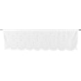 thumbnail image 4 of Curtain -Embroidery Half Screen Curtain Window Valance Roman Curtains for Kitchen Cafe(White), 4 of 7