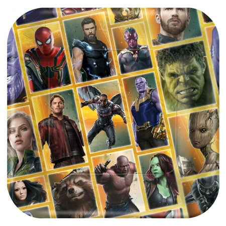 Marvel Avengers Infinity War 7" Dessert Plate