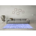 thumbnail image 3 of Ahgly Company Machine Washable Indoor Rectangle Persian Blue Traditional Area Rugs, 5' x 7', 3 of 4
