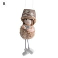 thumbnail image 2 of Hanging Pendant Angel Pattern Decorative Cloth Merry Christmas Stuffed Doll  Decorations, 2 of 10