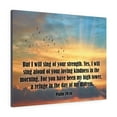 thumbnail image 6 of Scripture Walls Psalm 59:16 Sing of Your Strength Bible Verse Canvas Christian Wall Art Ready to Hang Unframed, 6 of 13