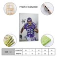thumbnail image 2 of Adrian Peterson Canvas Poster Canvas Poster Wall Art Picture Prints Hanging Photo Gift Decor Home Posters Artworks 16x24inch(40x60cm), 2 of 6