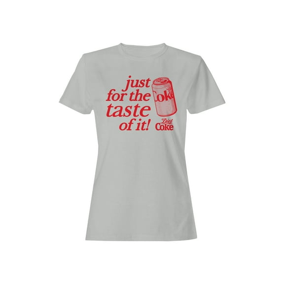 Officially Licensed Diet Coke Just for the Taste of Diet Coke Women's T-shirt