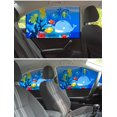 thumbnail image 2 of Magnetic Car Sun Shade Curtain for Side Window Baby Kids Children Sunshade Protector Protects from Sun Glare Heat Blocks UV Rays Glare Car Interior Sun Blocker-2pack, 2 of 3