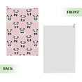 thumbnail image 6 of Golf Towel, Cute Kawaii Panda Microfiber Waffle Golf Towels for Golf Bag with Carabiner Clip Golf Rag 24x16in, 6 of 8