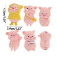 thumbnail image 5 of Zeiwohndc 6pcs Cartoon Pig Fridge Magnet Stickers Cute Funny Animals Refrigerator Magnets, 5 of 13