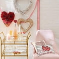 thumbnail image 3 of Valentines Day Pillow Cover 12x20 inch Farmhouse Valentines Day Decor for Home Love You More Decorative Throw Pillows Cushion Case for Sofa Couch, 3 of 6