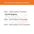 thumbnail image 3 of MAX Advanced Brakes - Brake Kit For 2014-2018 Subaru Forester (2.5 H4 Engine)| Carbon Ceramic Brake Pad and Rotor Kit Front and Rear| Drilled Slotted Brake Rotors, 3 of 10