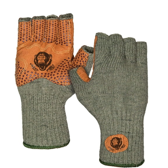 Wooly Precision Grip Half Finger Glove