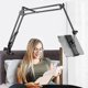 thumbnail image 1 of Tablet Holder For Bed, Adjustable And Foldable With 360 Degree Rotation For Iphone, Ipad, Cell Phone, Tablet, 1 of 5