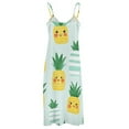 thumbnail image 5 of Lunarable Pineapple Sleeveless Dress for Women Clothing Female Women's Summer Skirt, 5 of 7