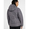 thumbnail image 4 of Ozark Trail Women's and Women's Plus Size Core Puffer Jacket with Hood, Sizes XS-3X, 4 of 9
