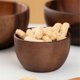 thumbnail image 5 of Wooden Salad Bowl Round Dessert Displays Serving Trays Fruit Food Salads Snack Soup Bowl for Home C, 5 of 5