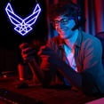 thumbnail image 2 of Letrero decorativo WittyRHE Air Force Neon Light 36x33 cm USB, 2 of 7