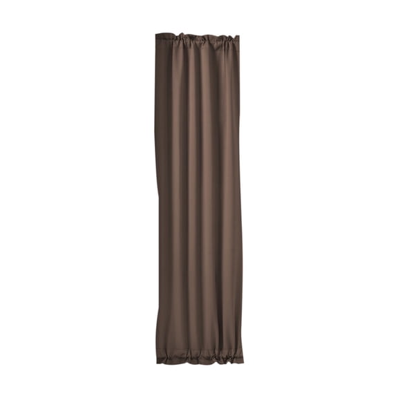Mmeneyy French Door Curtains, Thermal Insulated Blackout Privacy Window Curtain with Rod Pocket for Bedroom Kitchen, 25''x 40'', 1 Panel