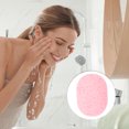 thumbnail image 5 of Unique Bargains 1 Pc Reusable Sponge Face Scrubber Thickening for Removing Makeup 4.33"x3.46" Pink, 5 of 6