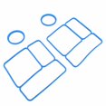 thumbnail image 1 of Lid Seal Gasket for OmieBox, Leakproof Lunch Box Gasket Replacements Kit, Silicone Replacement Gasket for Food Storage Gasket Airtight Food Container Gasket, 1 of 7