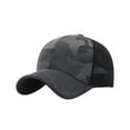 thumbnail image 1 of relayinert Sun Protection Hat For Men Comfortable And Adjustable Easy To Wear Gifts Baseball Cap Caps For Men gray 1Set, 1 of 6