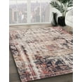 thumbnail image 2 of Ahgly Company Indoor Square Abstract Mauve Taupe Purple Abstract Area Rugs, 3' Square, 2 of 6