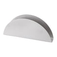 thumbnail image 3 of 430 Stainless Steel Towel Rack Simple Vertical Fan Shape Tissue Holder Napkin Box Home Decoration Tool (Silver), 3 of 6