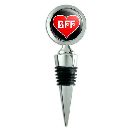 BFF Best Friends Forever Red Heart Wine Bottle (Best Red Wine For Heart Health)