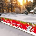 thumbnail image 5 of Christmas Gifts Clearance! Cbcbtwo Christmas Banner Outdoor - 98.42x19.68 Inches, Christmas Front Porch Trim, Christmas Yard Banner, Christmas Yard Trim, 5 of 6