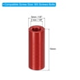 thumbnail image 2 of M3 Aluminum Spacers, 6 Pcs Metal Spacer Aluminum 3mm IDx5mm ODx15mm L Threaded Spacer for RC Car Drones, Red, 2 of 6