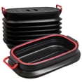 thumbnail image 3 of Baellert Collapsible Bucket Space-Saving Large Capacity 37/60L Collapsible Plastic Boot Organizer for Car Home Fishing, 3 of 8
