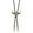antique silver, variant on Retro Cowgirls Bolos Necklace Unisex With PU Cord Practical For Daily Outfits