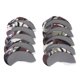 thumbnail image 2 of Juego de 10 fundas de cabeza de hierro para palos de golf de neopreno, regalo golfistas, camuflaje + gris + Grey Zulema Fundas para cabezas de palos de golf, 2 of 5