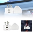 thumbnail image 1 of 1A UK Standard USB Travel Charger, 3 Ports for Phones/Tablets, Compact Durable Overcharge Protection, 1 of 5