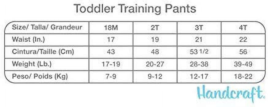 Handcraft Boys' Toddler Baby Shark Potty Training Pants, Boy7, 18