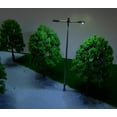 thumbnail image 3 of segolike 10x Modèle double Tête Lumières LED Lampadaire Rue Parc Aménagement Paysage 1: 150, 3 of 9