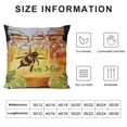 thumbnail image 5 of YINGXI Summer Pillow Covers Honey Bee Throw Pillow Covers Summer Farmhouse Cushion Case Decor for Sofa Couch 22x22in, 5 of 5
