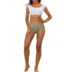 thumbnail image 2 of INSPIRAR CHIC Día de la Madre Braguitas de Mujer de Corte Alto con Control de Abdomen Talla L Verde Guisante, 2 of 4